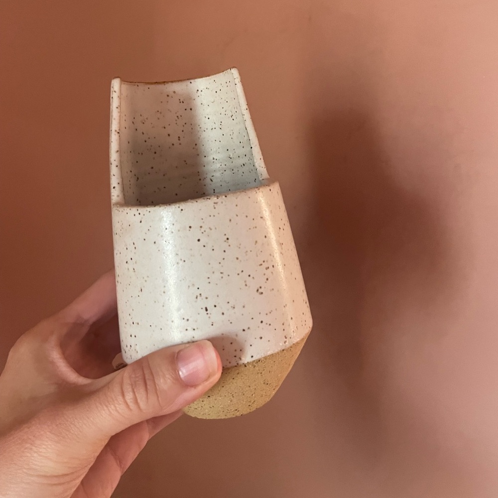 Stoneware small carafe